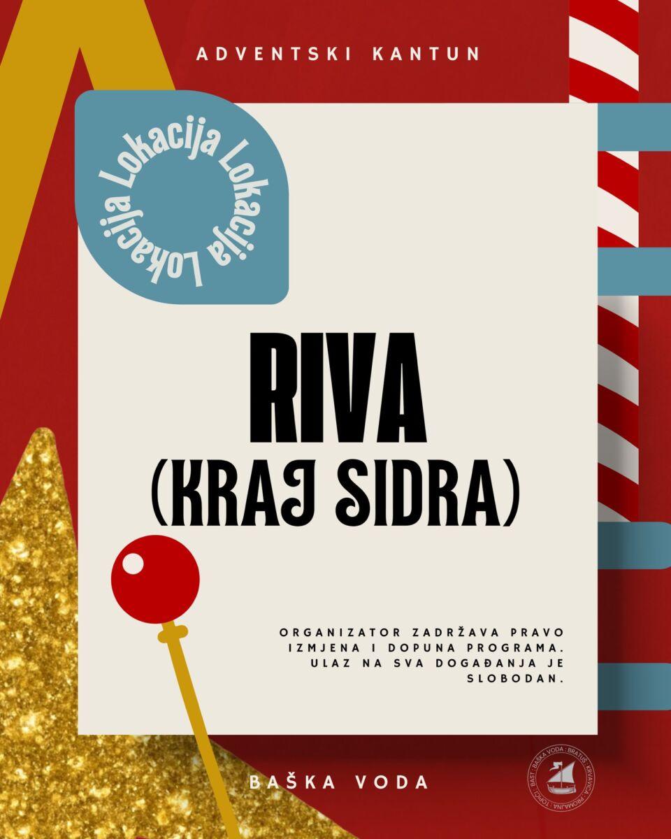 Od ove godine u Baškoj Vodi “Adventski kantun” - mjesec dana programa na rivi