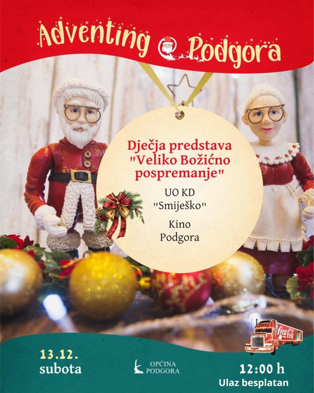 Dječja predstava u Podgori ove subote