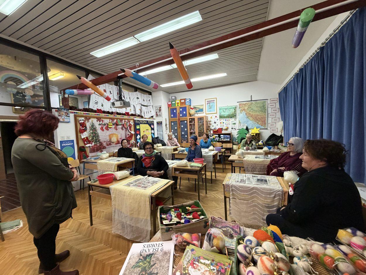 Radionice filcanja vune u Drašnicama u znaku 25 godina Udruge Drašnice