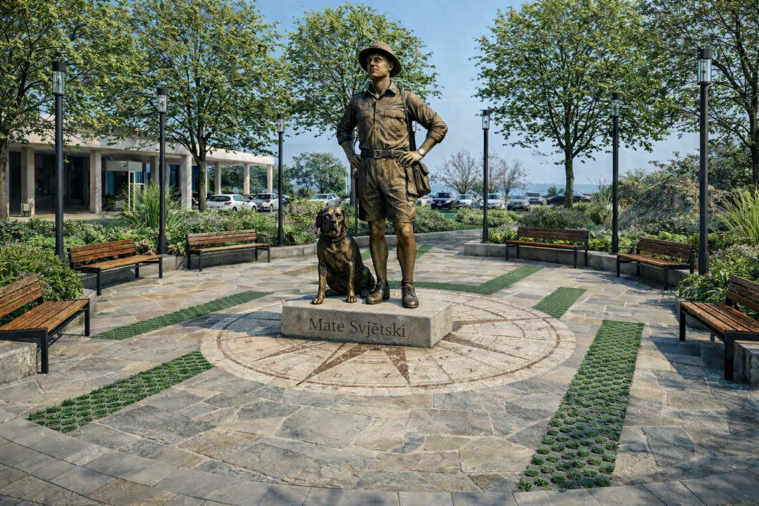 Kako bi mogao izgledati spomenik Mati Svjetskom u prostoru