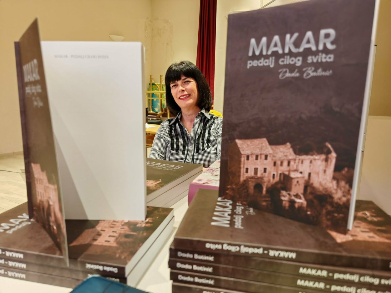 Dada Batinić predstavila knjigu Makar pedalj cilog svita