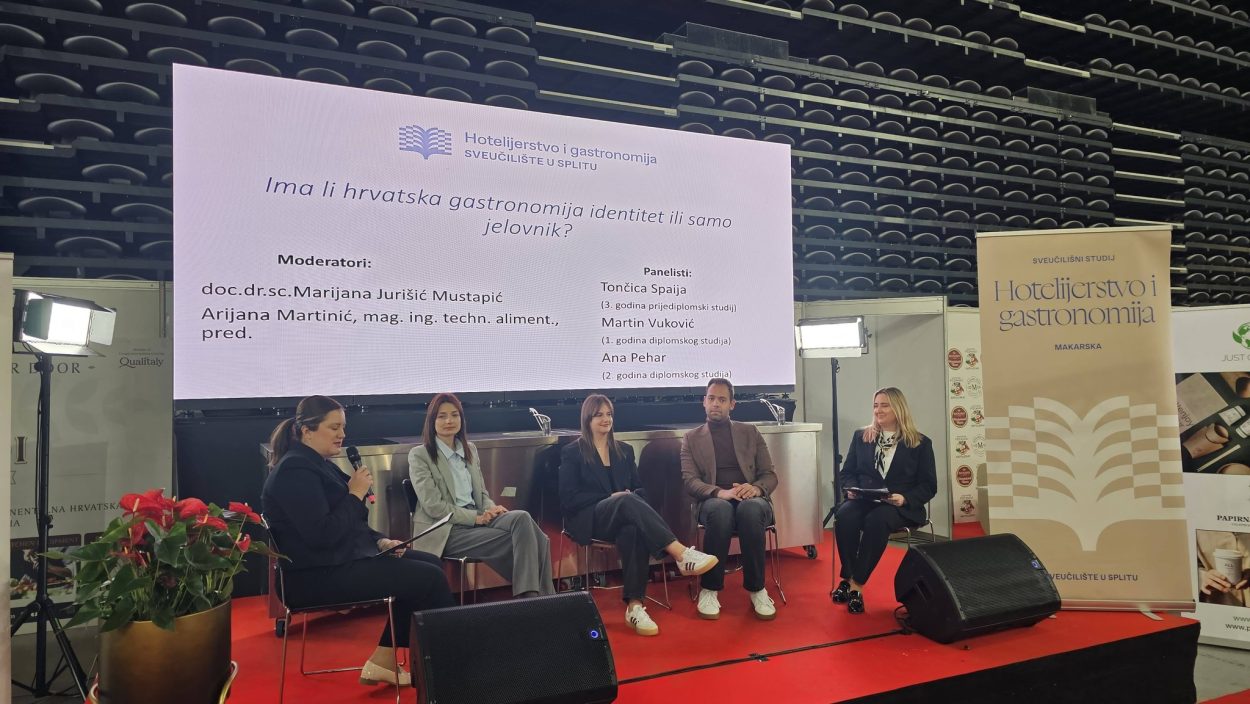 Studenti makarskog studija Hotelijerstva i gastronomije na sajmu Gast otvorili raspravu o identitetu hrvatske kuhinje