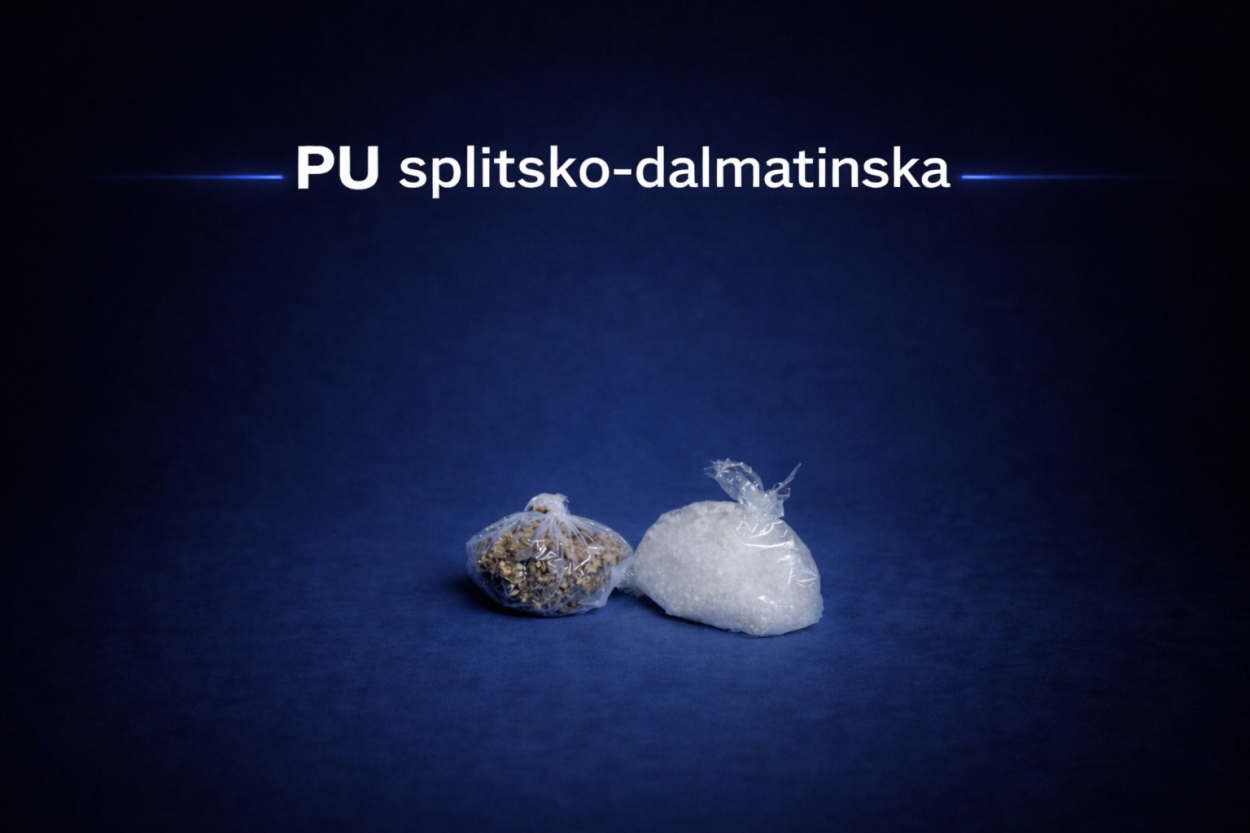 Makarska 26-godišnjak ponovno pao zbog droge, završio u pritvoru