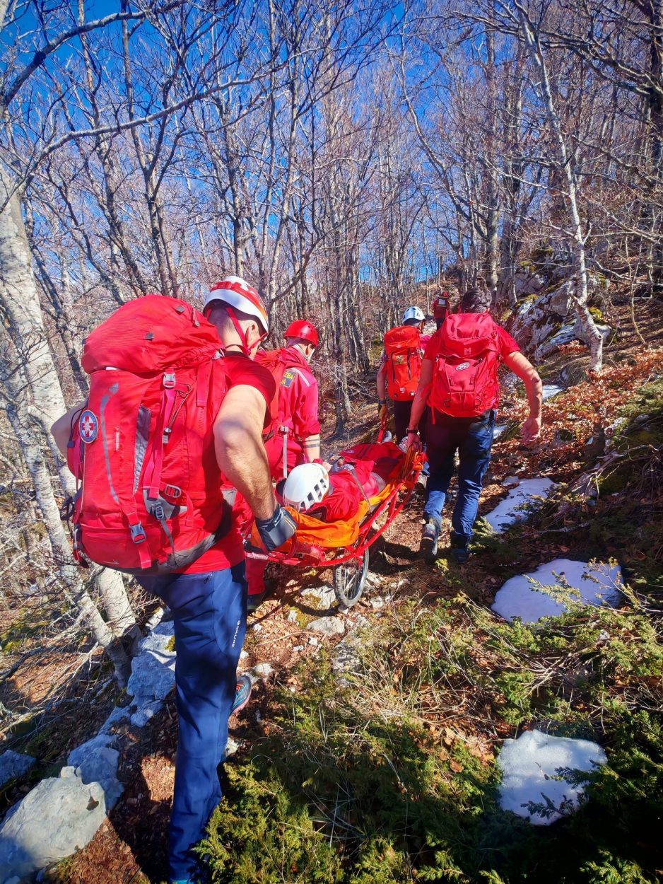 Planinarka ozlijeđena na Biokovu, HGSS brzo reagirao
