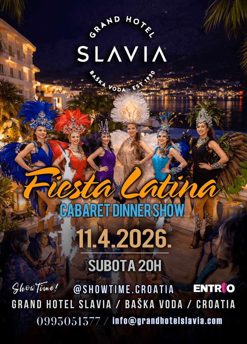 Fiesta Latina stiže u Grand Hotel Slavia