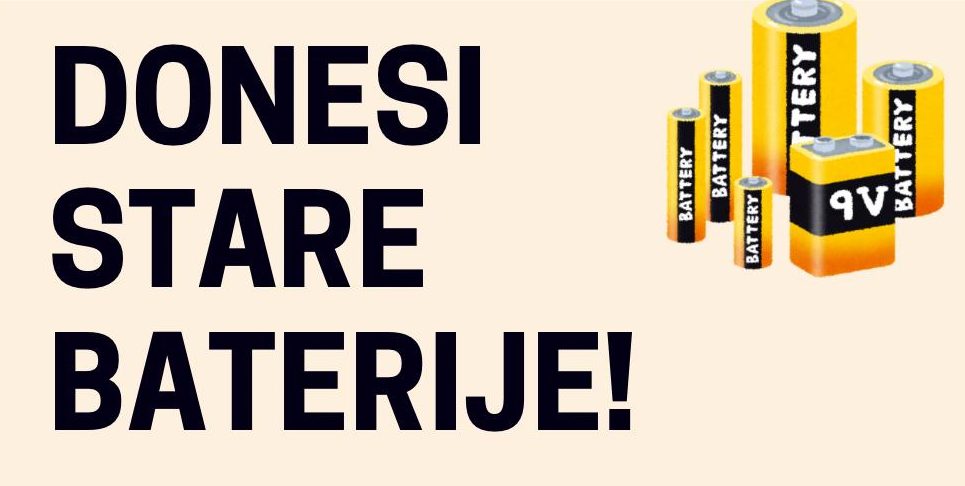 Poziv građanima Makarske da donesu stare baterije