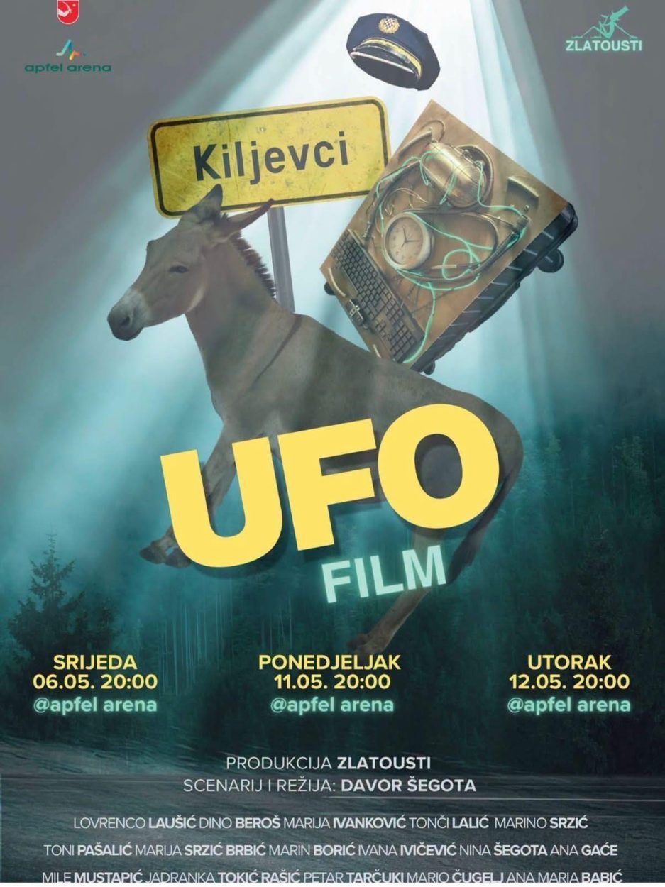 UFO slijeće u Makarsku, komedija koja puni Apfel Arenu stiže sutra
