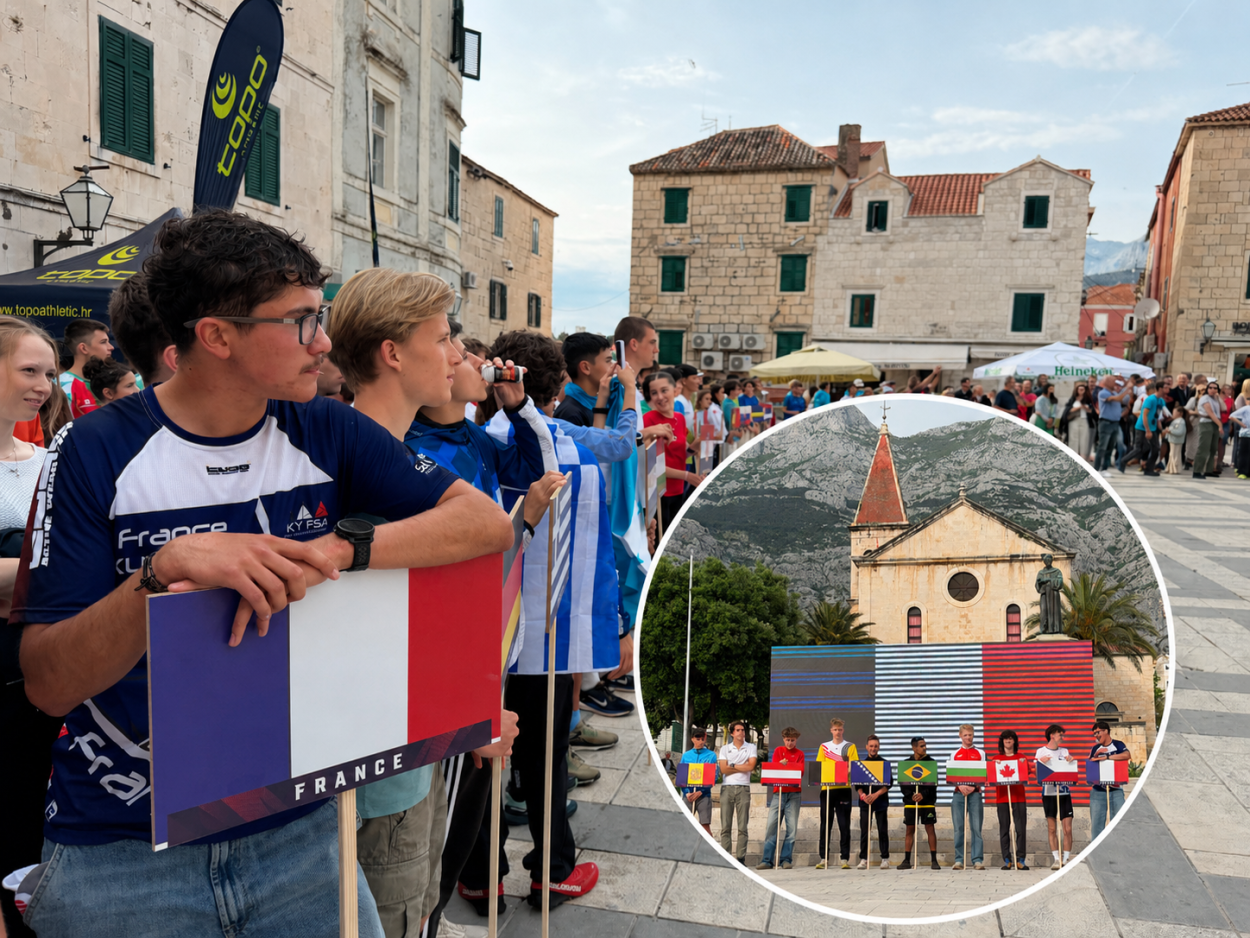 FOTOGALERIJA Makarska otvorila Svjetsko juniorsko prvenstvo u skyrunningu