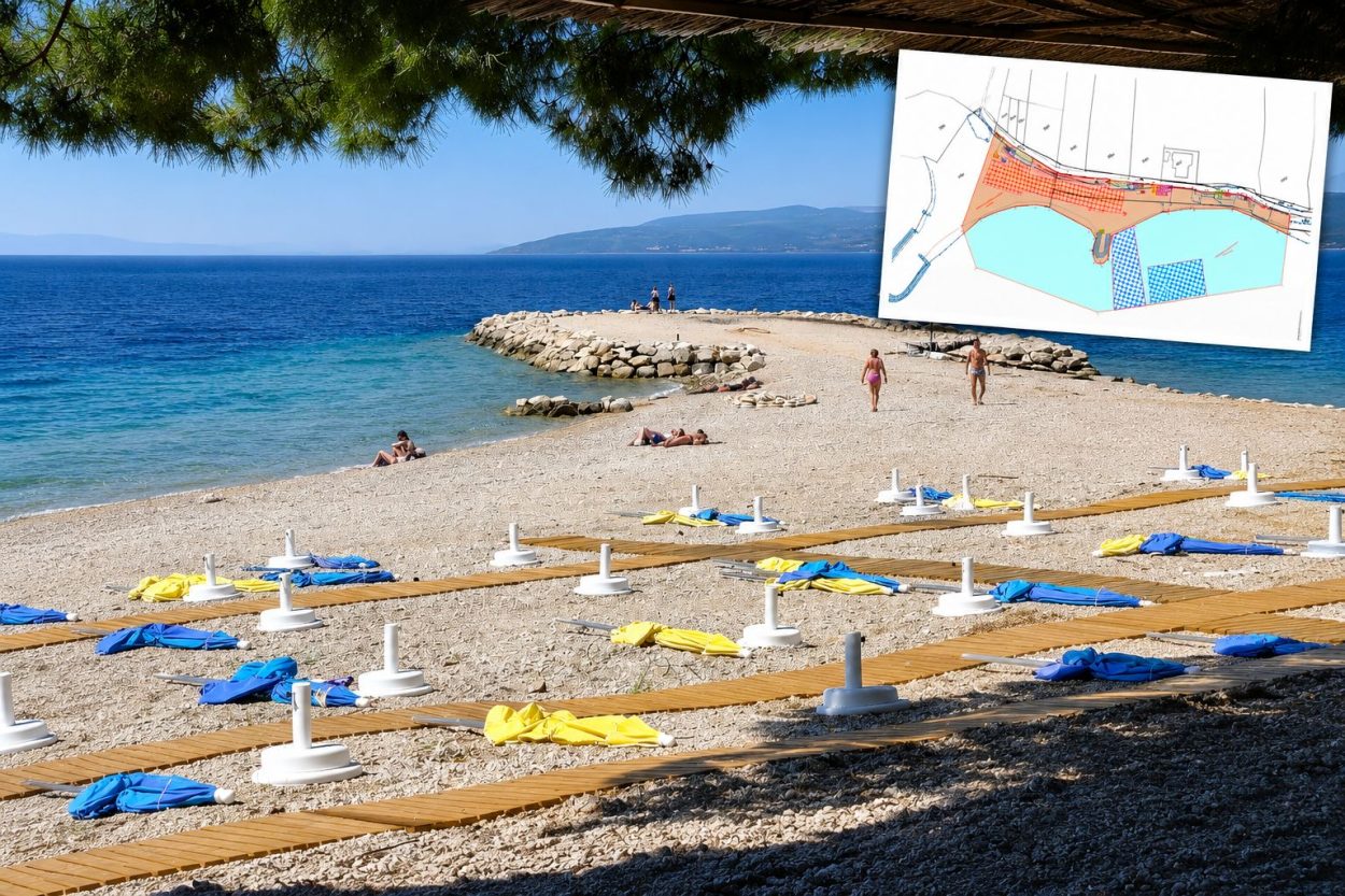 Pomorski redari provjeravaju navode građana oko plaža ispred hotela Dalmacija i Rivijera