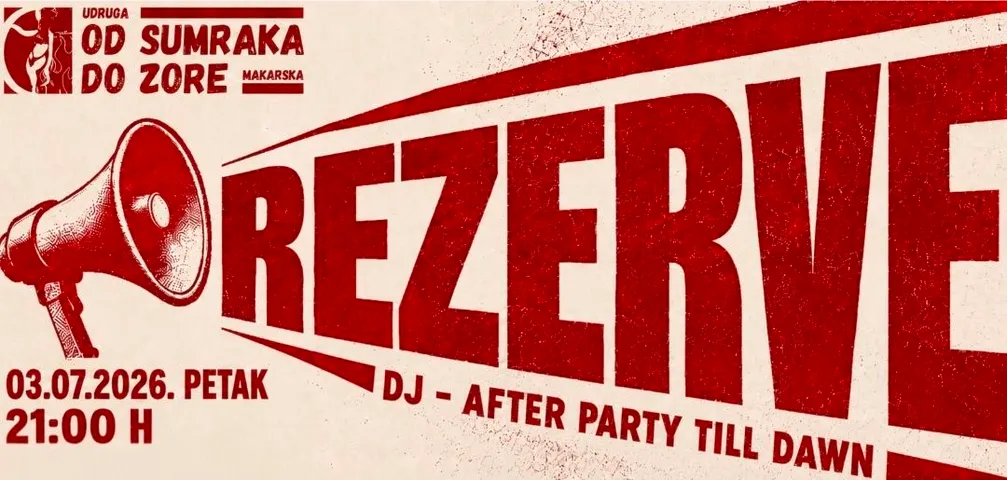 Nova udruga kreće s radom, prvo događanje koncert Rezervi 3. srpnja
