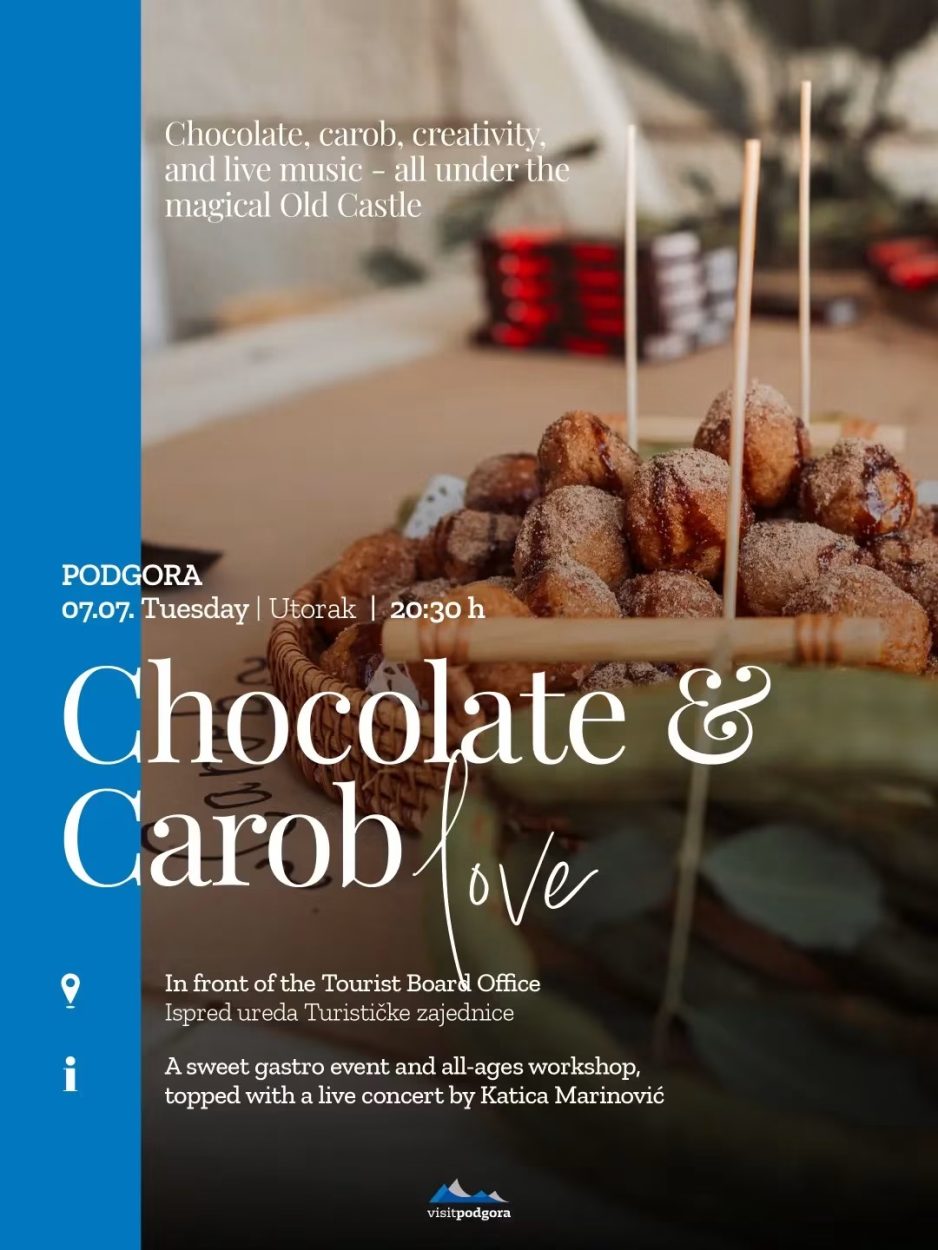 Chocolate & Carob Love – 7. srpnja u 20:30