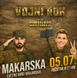 Komedija "Vojni rok" – 5. srpnja u 21:00