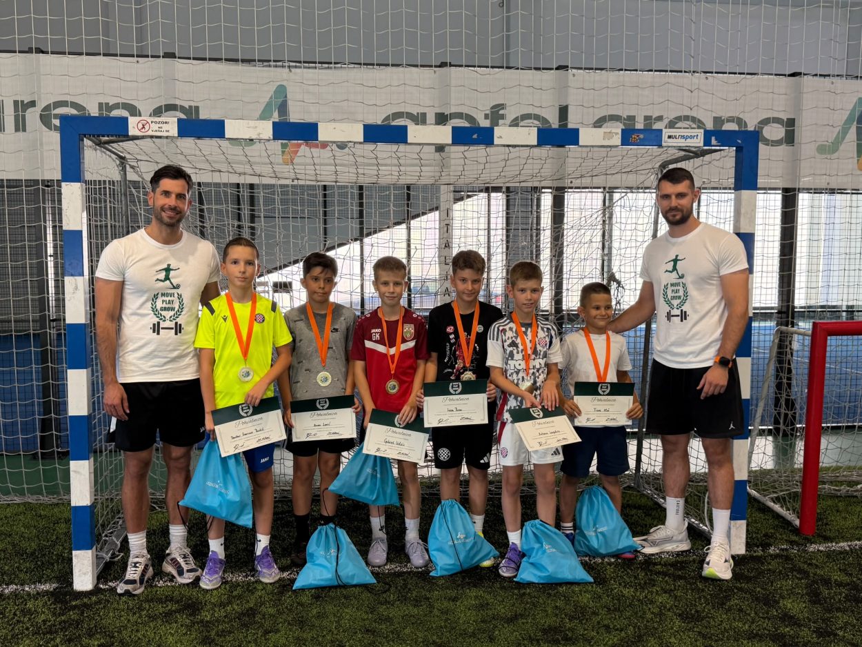 Završen prvi kondicijski kamp za mlade nogometaše u Apfel Areni
