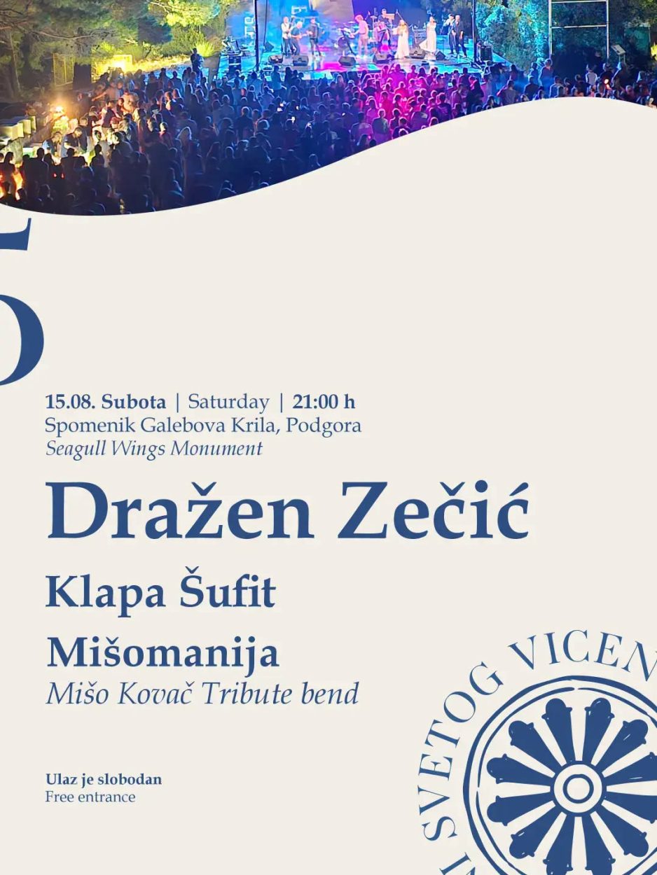 Dani svetog Vicenca, Podgora 15. kolovoza