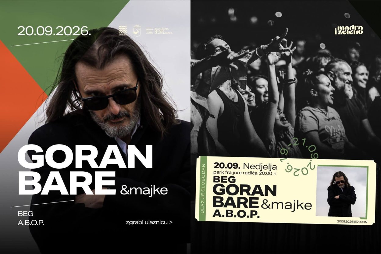 Goran Bare & Majke i TBF stižu na festival Modro i zeleno u Makarskoj