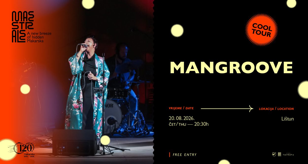Mangroove večeras na Lištunu: Soul, jazz, funk i pop u središtu Makarske