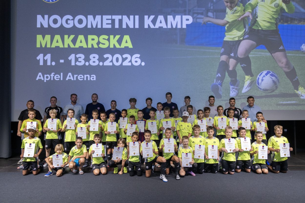 Mladi talenti Hajdukova kampa u Makarskoj zapeli za oko skautima splitskog kluba