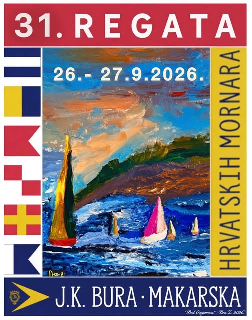 31. Regata hrvatskih mornara, Makarska – 26. i 27. rujna