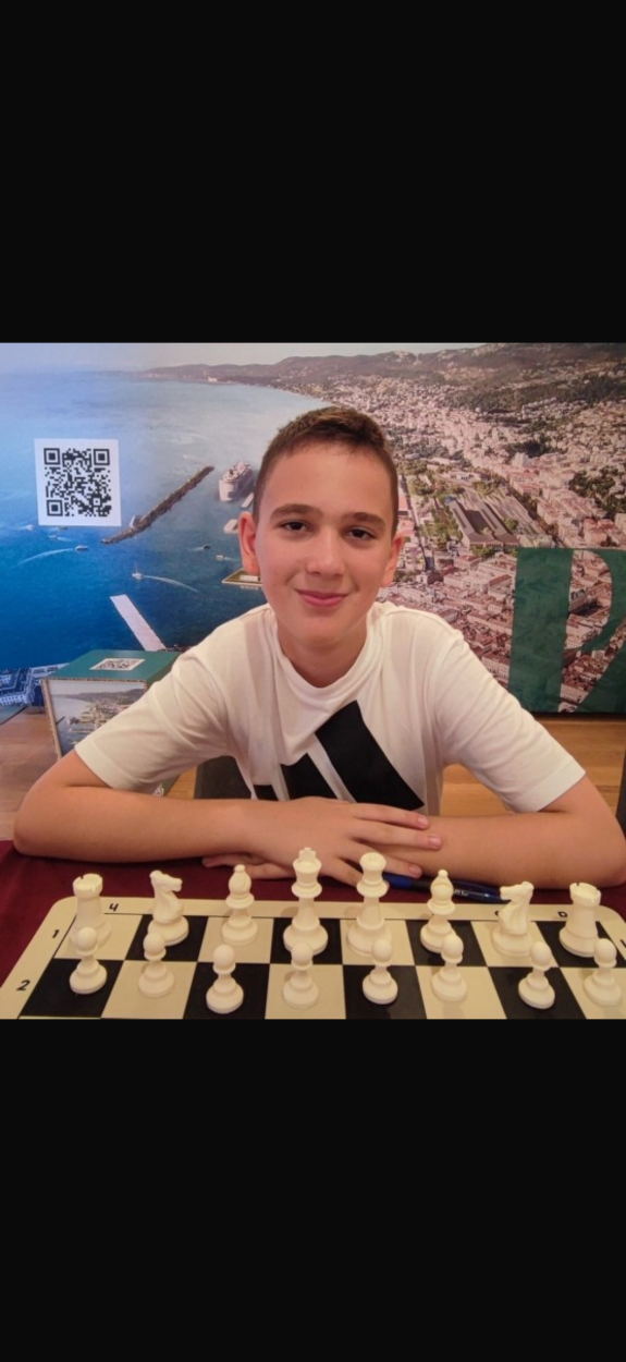 Trinaestogodišnji Erik Golubović osvojio broncu u Zadru i prvu IM normu