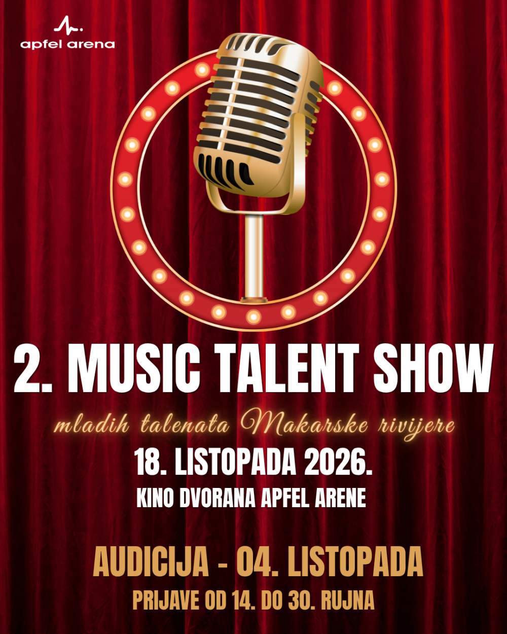 Music Talent Show traži mlade talente Makarske rivijere: Prijave za audiciju do 30. rujna