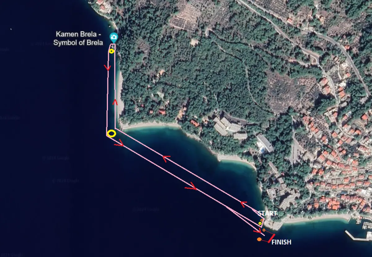 3. plivački maraton „Oko Kamena Brela“, Brela – 19. rujna u 10:00