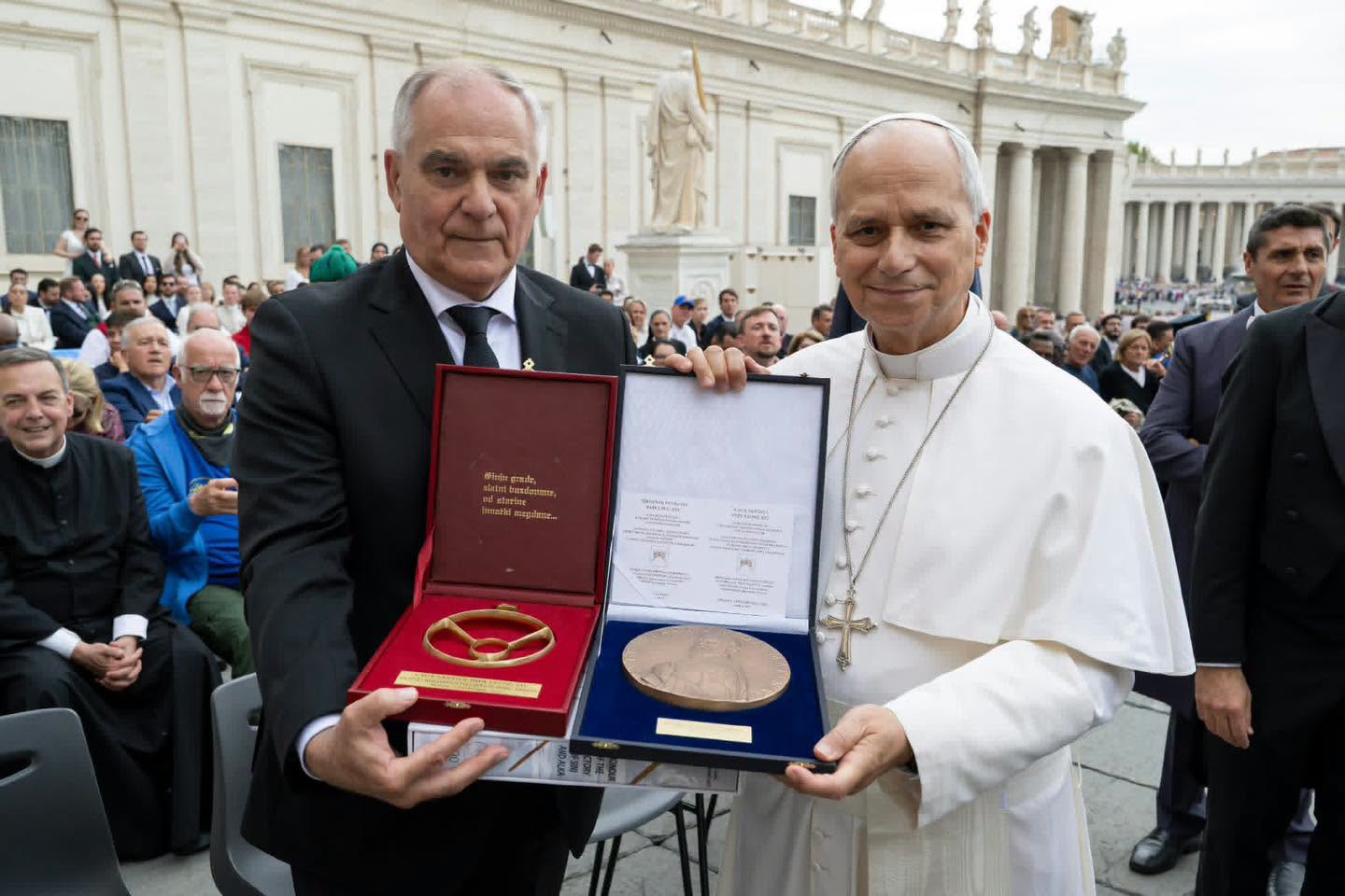 Papa Lav XIV. primio župana Bobana, posebno ga iznenadio poznavanjem svetog Jeronima